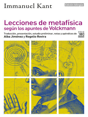 cover image of Lecciones de metafísica según los apuntes de Volckmann